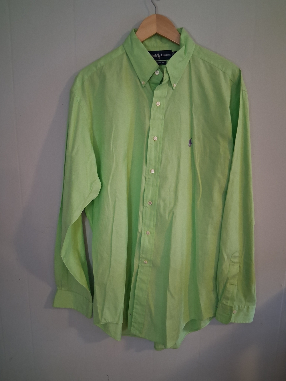 Ralph Lauren Men's 100% Cotton Oxford Style Shirt Size L